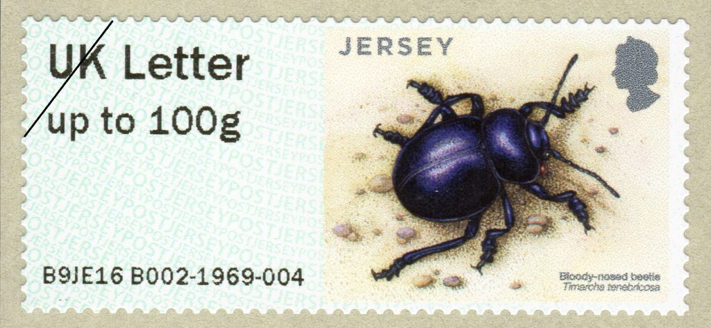 Jersey Post Beetles Post and go