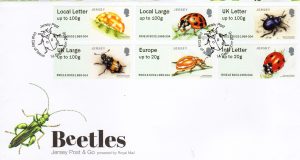 Jersey Post: Beetles stamp issue