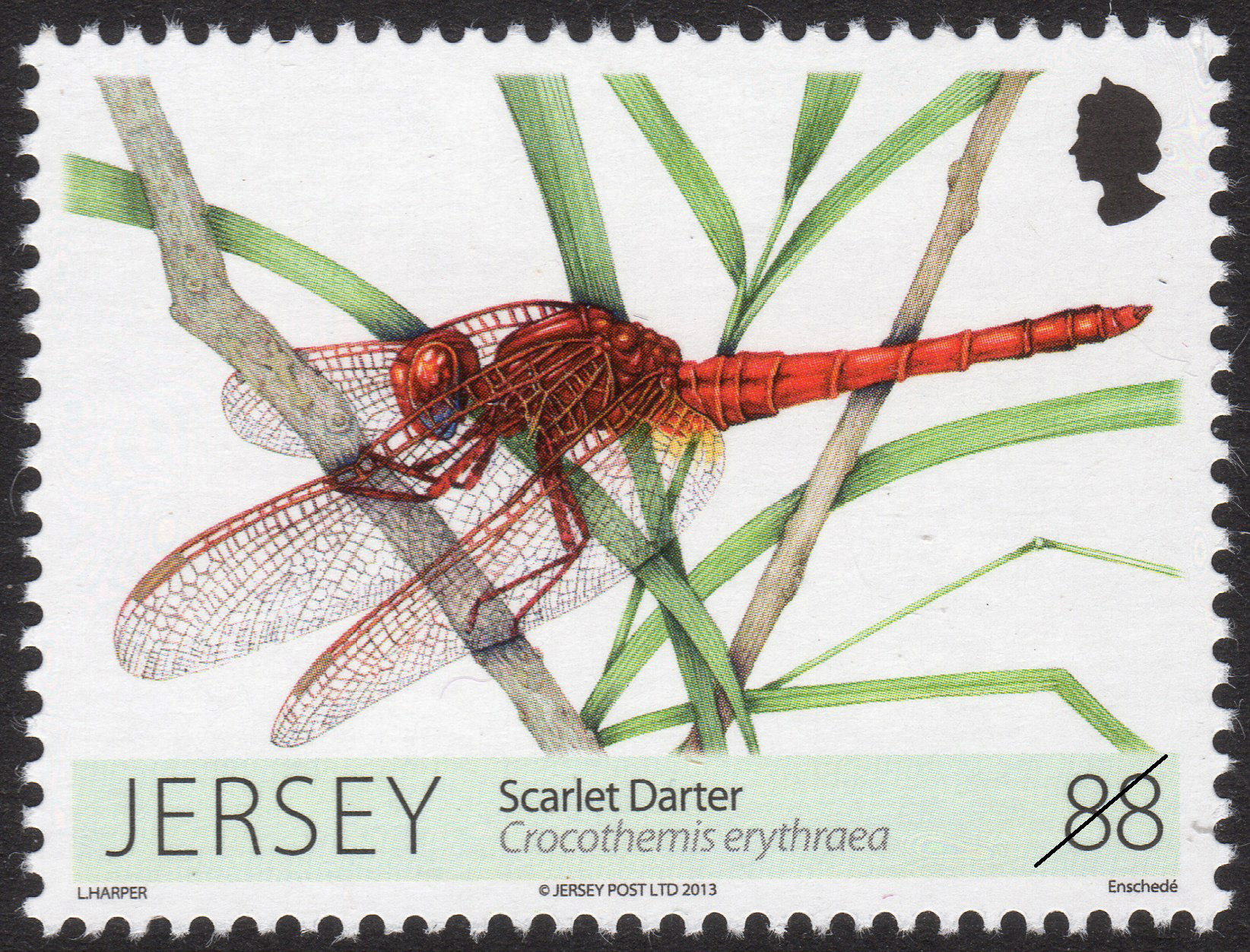 Jersey Post dragonflies