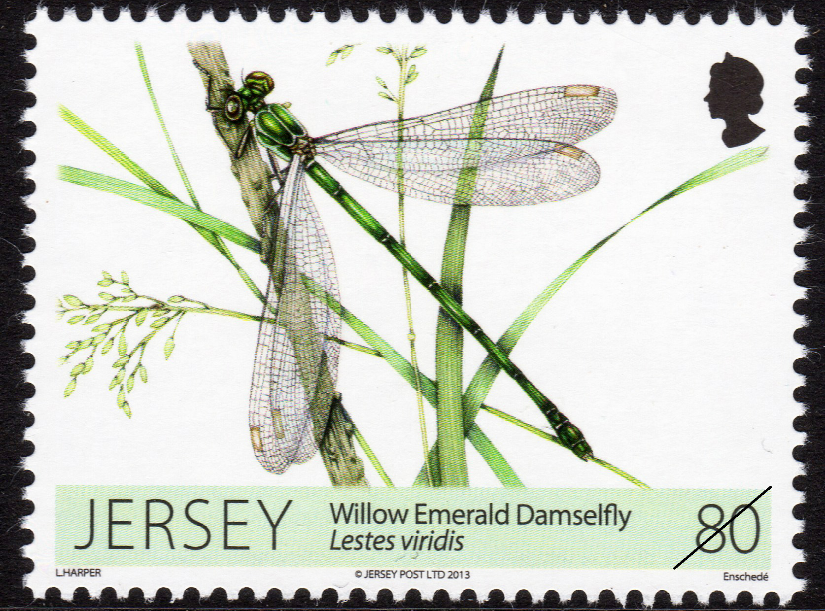 Jersey Post dragonflies