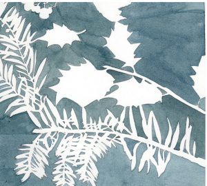 Winter Negative Space study