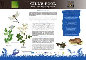 Discover Shropshire Gill’s Pool Interpretation Panel